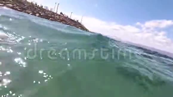 照相机被淹没在红海的水下视频的预览图