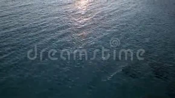 海上日落海洋视频的预览图