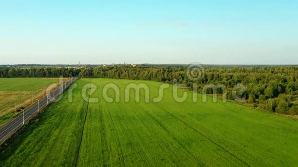农业领域的空中景观视频的预览图