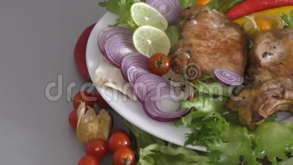 地中海风味的猪肉视频的预览图