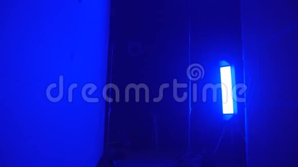 蓝工作室电影灯光视频的预览图