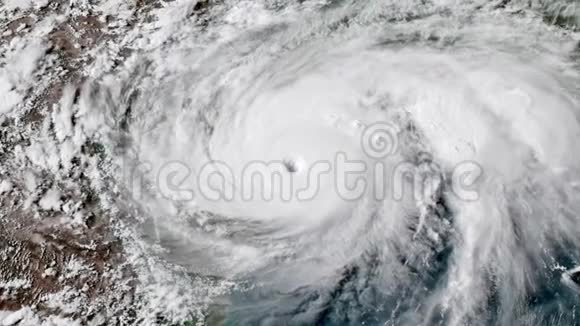 飓风哈维在登陆前几个小时视频的预览图