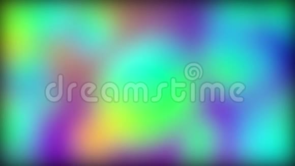 模糊的颜色背景随机变化的颜色和元素视频的预览图