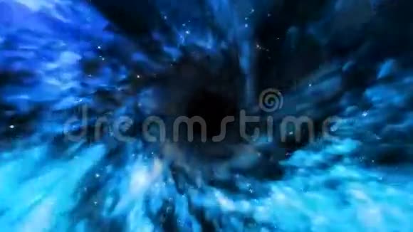 空间虫洞隧道时间旅行4K视频的预览图