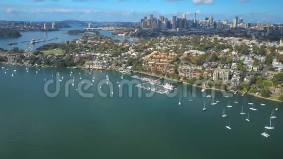 悉尼港4k高空超移影像视频的预览图