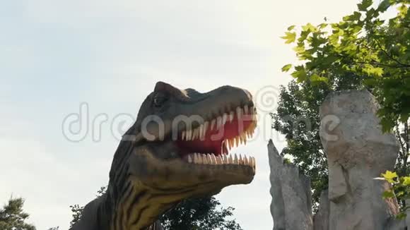公园里的恐龙视频的预览图
