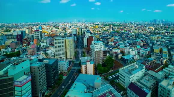 东京内里玛城市全景的时间推移视频的预览图