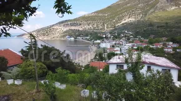 土耳其Balikesir马尔马拉海马尔马拉岛村视频的预览图