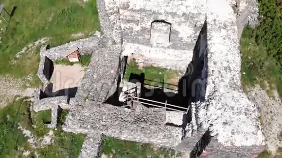 一个美丽的古堡在匈牙利的一个美丽的古堡从一个美丽的古堡在h视频的预览图