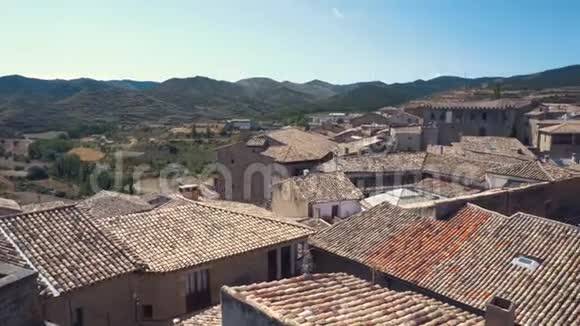 西班牙萨拉戈萨省SosdelReyCatolico中世纪村视频的预览图
