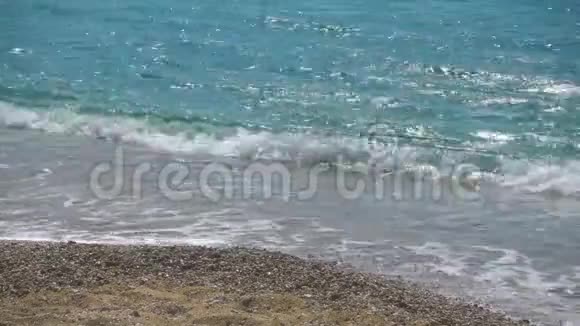 爱琴海的海浪视频的预览图