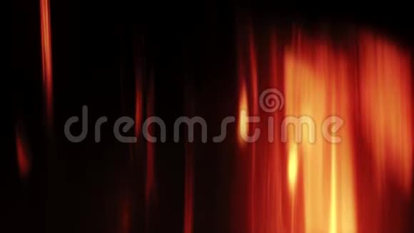 火的背景燃烧的火花红色的运动视频的预览图