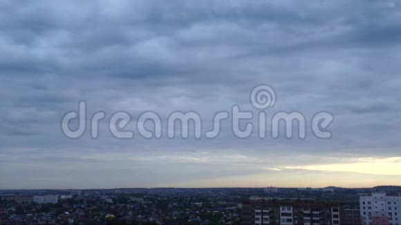 白云遍城清晨云景时间表视频的预览图