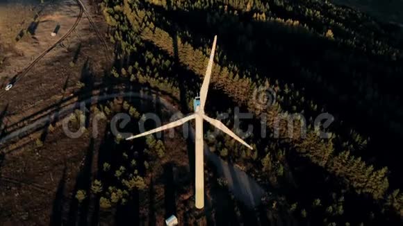长风发生器工程可再生能源概念视频的预览图