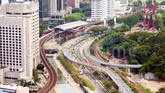 时差地铁站交通吉隆坡马来西亚视频的预览图