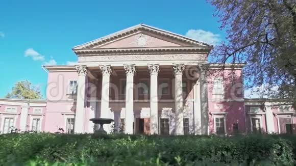 奥德萨美术博物馆是19世纪早期建筑的纪念碑始建于1899年视频的预览图
