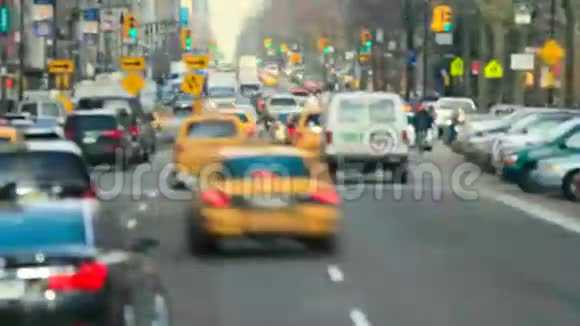 纽约交通时间推移视频的预览图