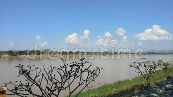 泰国洛伊省蒋坎湄公河视频的预览图