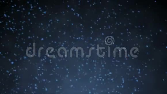 圣诞降雪粒子循环视频的预览图