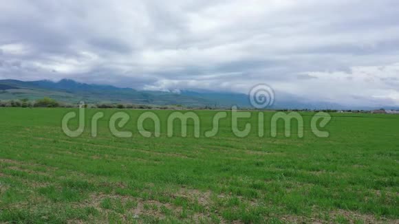 格鲁吉亚山区的多云天气视频的预览图