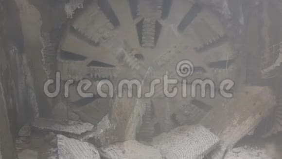 隧道镗孔机头视频的预览图