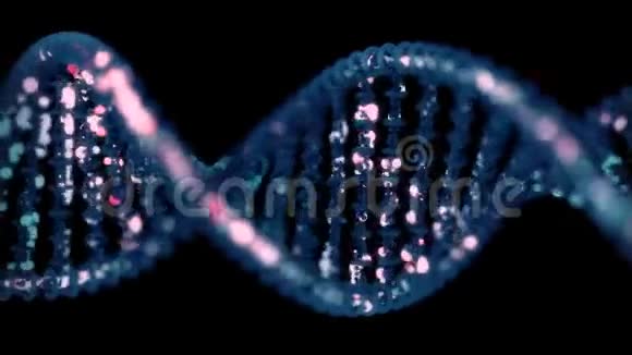 DNA测序编辑概念视频的预览图