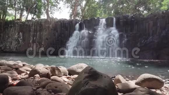 罗切斯特瀑布毛里求斯的瀑布视频的预览图