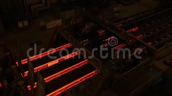 钢厂金属厂金属管生产线热钢管生产线冶金学轧制金属视频的预览图