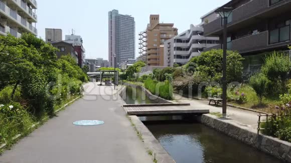 日本公园东京景观视频的预览图