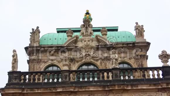 德累斯顿是德国的旅游中心之一视频的预览图