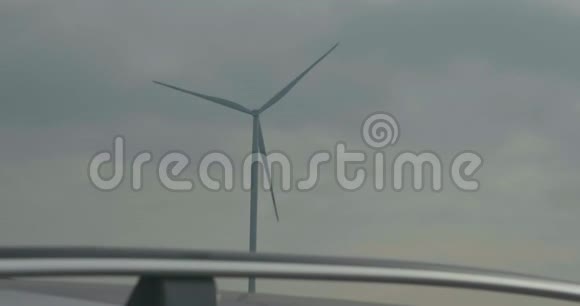 风车风电技术绿色技术清洁和可再生能源解决方案风力涡轮机可持续发展视频的预览图