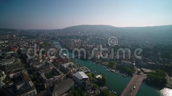 瑞士苏黎世2018年6月晴天15毫米宽角4K激发2探针视频的预览图