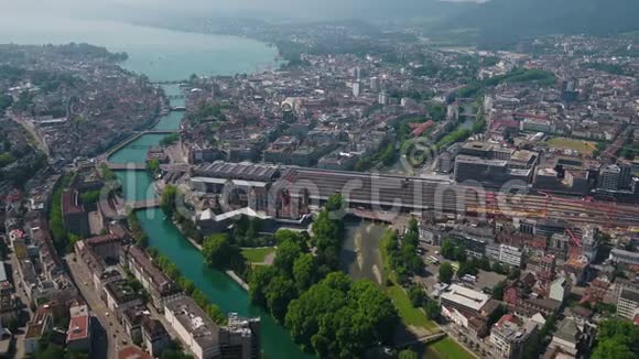瑞士苏黎世2018年6月晴天30毫米4K激励2试验视频的预览图