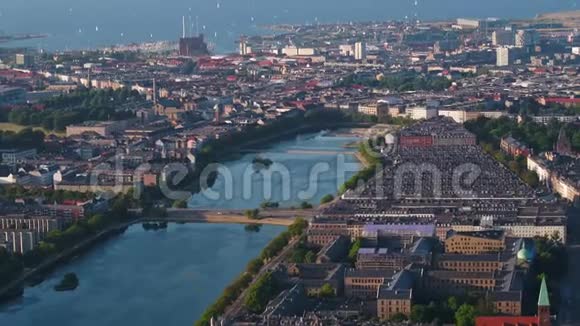 丹麦哥本哈根2018年6月晴天90毫米变焦4K激励2方案视频的预览图