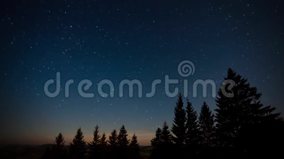 空间背景夜间景观视频的预览图