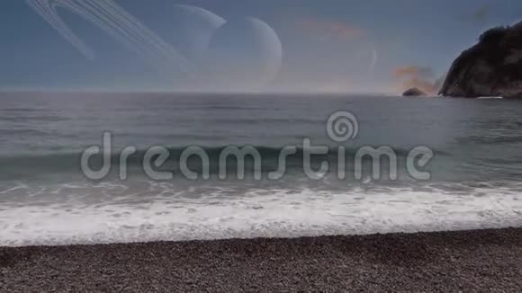 外星放松海滩视频的预览图