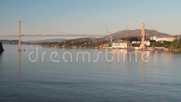 索特拉桥吊桥挪威卑尔根视频的预览图