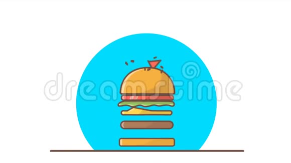 生气指已提到的人外貌关于一飞行的汉堡包f一ll采用g采用l一yers视频的预览图