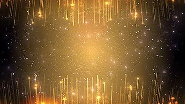 大气金色粒子舞台背景素材视频的预览图
