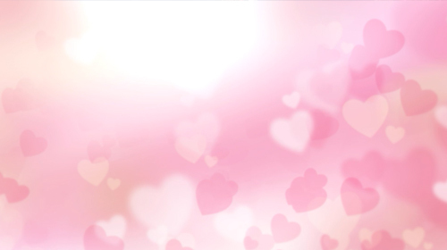 唯美清新风格粉色爱心婚礼背景视频视频的预览图