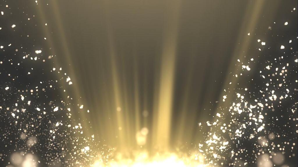 LED舞台金色粒子登场视频背景视频的预览图