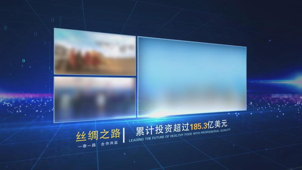 科技震撼丝绸之路大气企业商业宣传展示视频的预览图