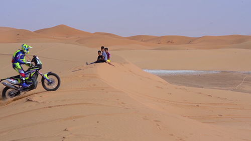 非洲沙漠风景高清实拍视频视频的预览图