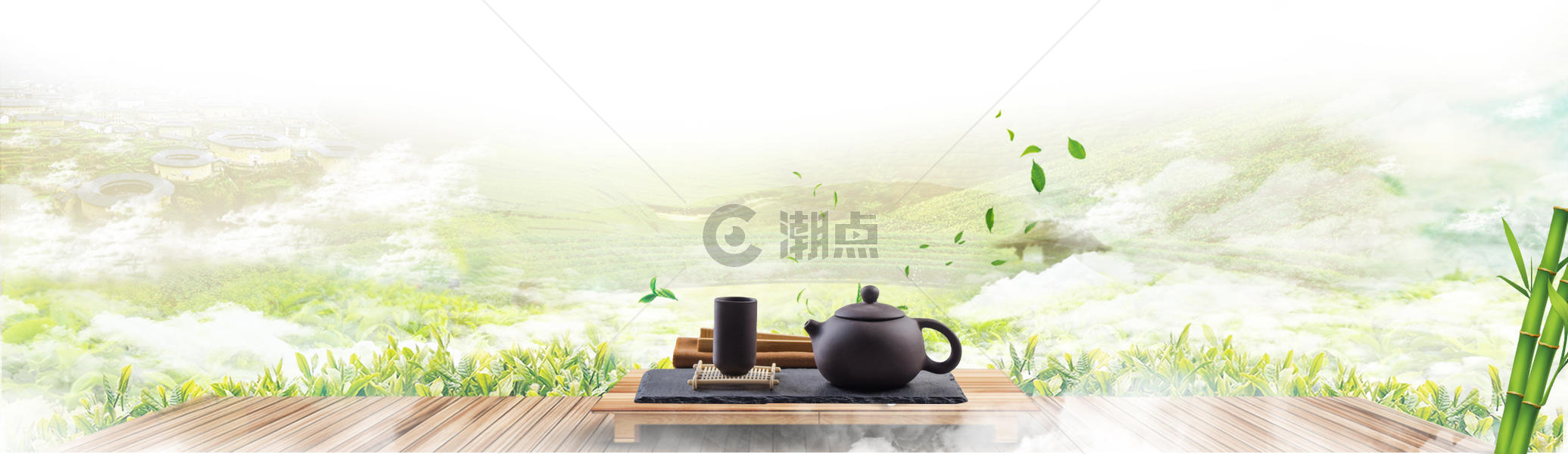 电商茶叶海报背景图图片素材免费下载