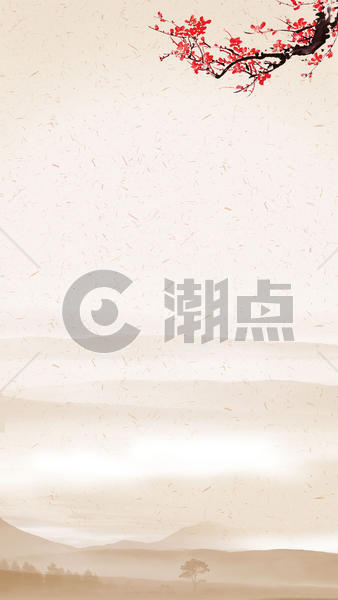 山水中国风背景图片素材免费下载