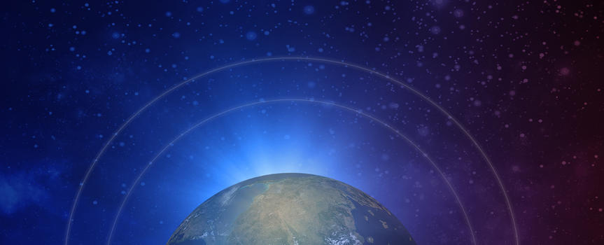 梦幻地球科技背景图片素材免费下载