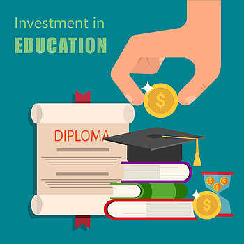 对教育的投资最终获取学历文凭图片素材免费下载