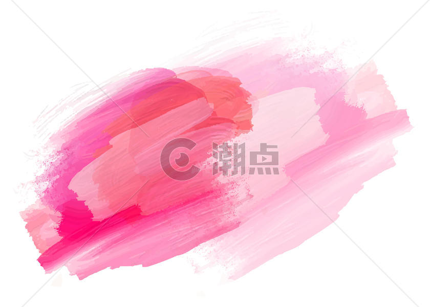 手绘粉色水彩墨迹背景图片素材免费下载
