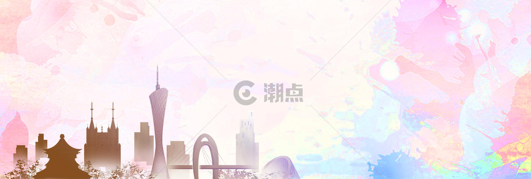 中国经典建筑背景图图片素材免费下载