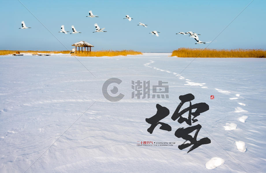 大雪2017年节气图片素材免费下载